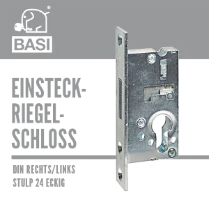 BASI ES 987 Einsteck-Riegelschloss
