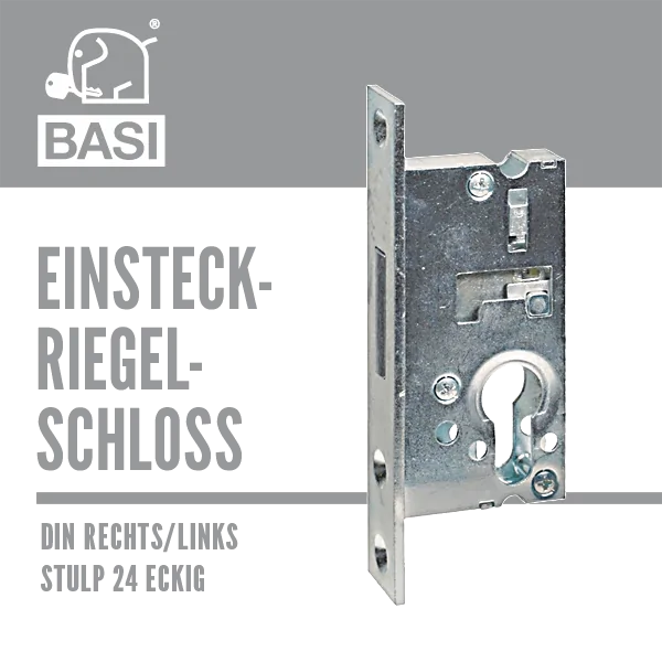 BASI ES 987 Einsteck-Riegelschloss