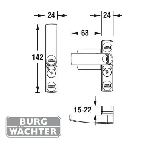 Winsafe WS1 Fenstersicherung – Bild 2