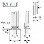 Fenster-Stangenschloss FOS550 – Bild 5
