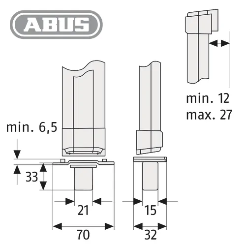 Fenster-Stangenschloss FOS550 – Bild 5