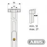 Fenster-Stangenschloss FOS550 – Bild 7