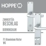 HOPPE Birmingham Zimmertür-Garnitur – Bild 4