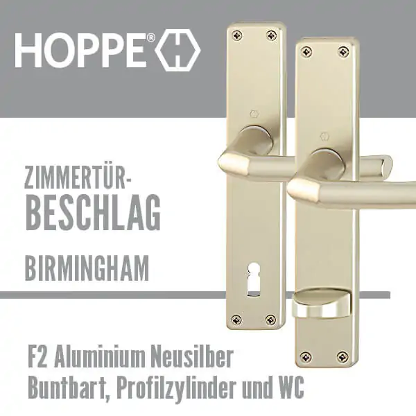 Zimmertür-Garnitur BIRMINGHAM F2