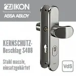 IKON Stahl-Schutzbeschlag mit Zylinderabdeckung