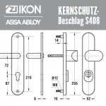 Kernschutz-Beschlag S408 – Bild 2