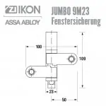 Fenstersicherung Jumbo 986 DF – Bild 2