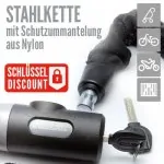 B-Bike Kettenschloss 1200 mm – Bild 5