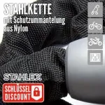 B-Bike Kettenschloss 1200 mm – Bild 3