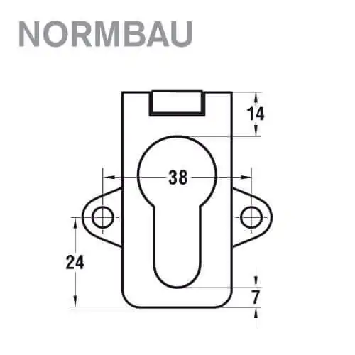 Regenschutzrosette 10, 20 mm – Bild 3
