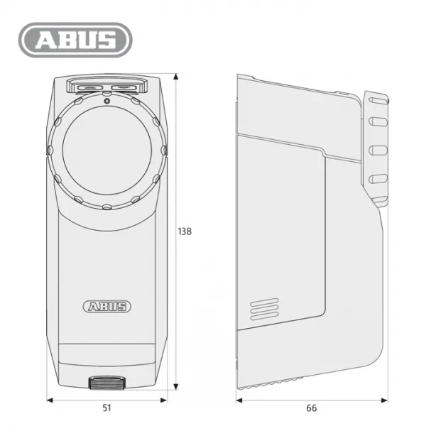 Türschlossantrieb HomeTec Pro CFA3100 – Bild 3