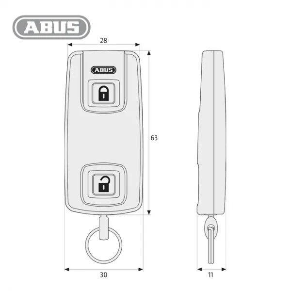 Fernbedienung HomeTec Pro CFF3100 – Bild 4