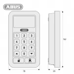 Tastatur HomeTec Pro CFT3100 – Bild 4