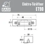 Elektro-Türöffner ET90 – Bild 2