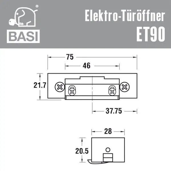 Elektro-Türöffner ET90 – Bild 2