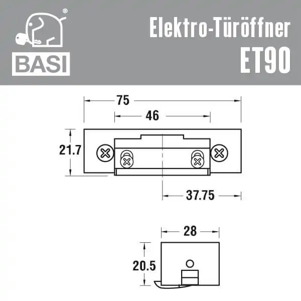 Elektro-Türöffner ET90 – Bild 2