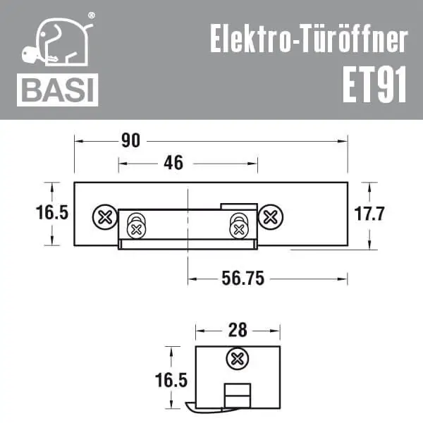 Elektro-Türöffner ET91 – Bild 2
