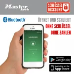 Bluetooth Vorhangschloss XL 57mm – Bild 2
