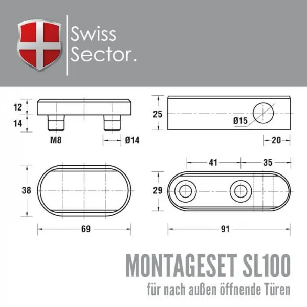 Montageset SL100 – Bild 2