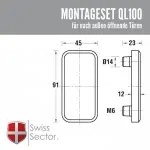 Montageset QL100 – Bild 2