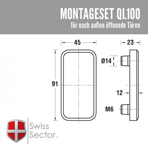 Montageset QL100 – Bild 2