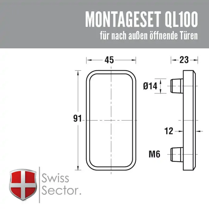 Montageset QL100 – Bild 2