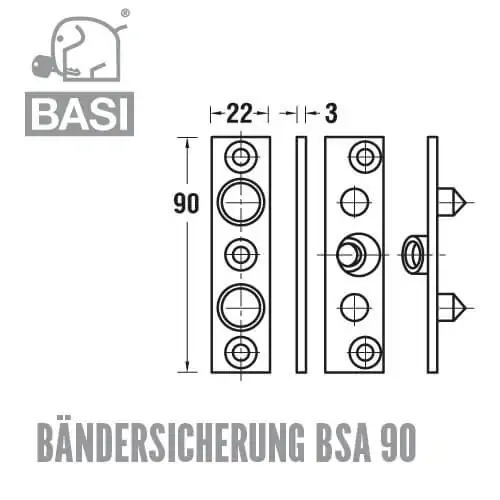 Bändersicherung BSA 90 – Bild 2