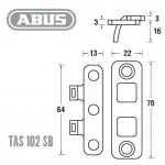 Türaushebesicherung TAS102 – Bild 2