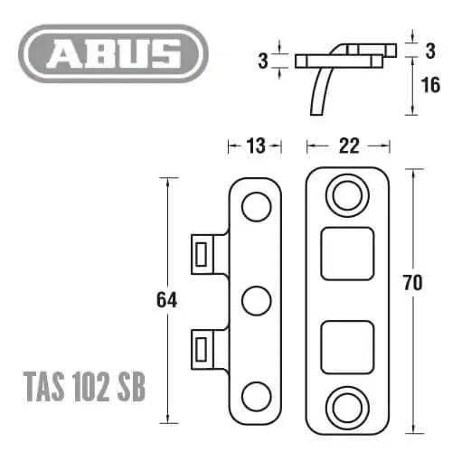 Türaushebesicherung TAS102 – Bild 2