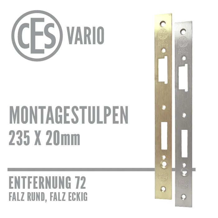 Montagestulpen 235x20mm – Bild 1