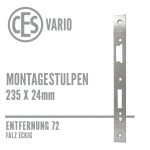 Montagestulpen falz 235x24mm