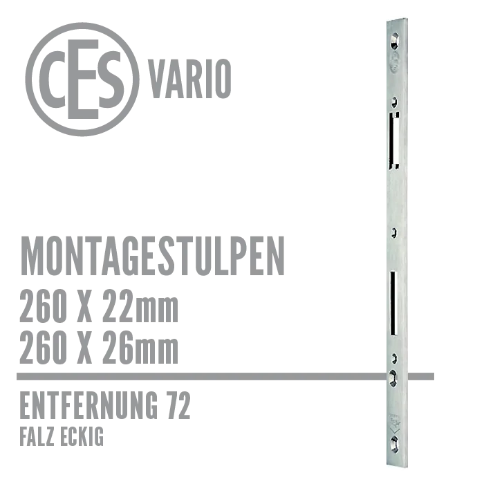 Montagestulpen 260mm – Bild 1