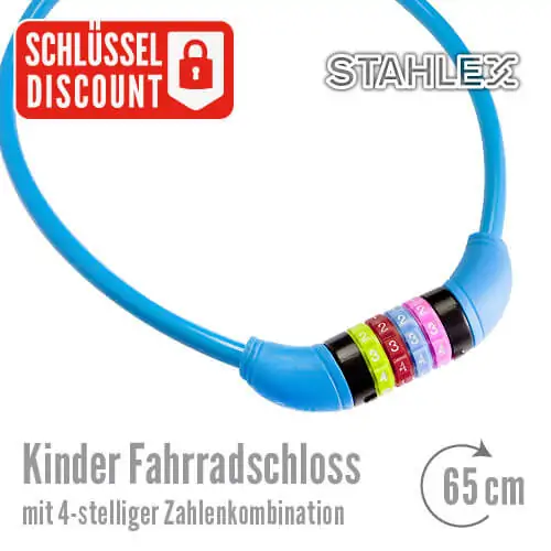 Fahrradschloss für Kinder – Bild 4