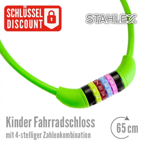 Fahrradschloss für Kinder – Bild 6