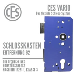 Schlosskasten CES Vario 92 mm