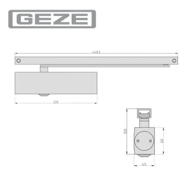 GEZE TS 3000V Türschließer – Bild 2