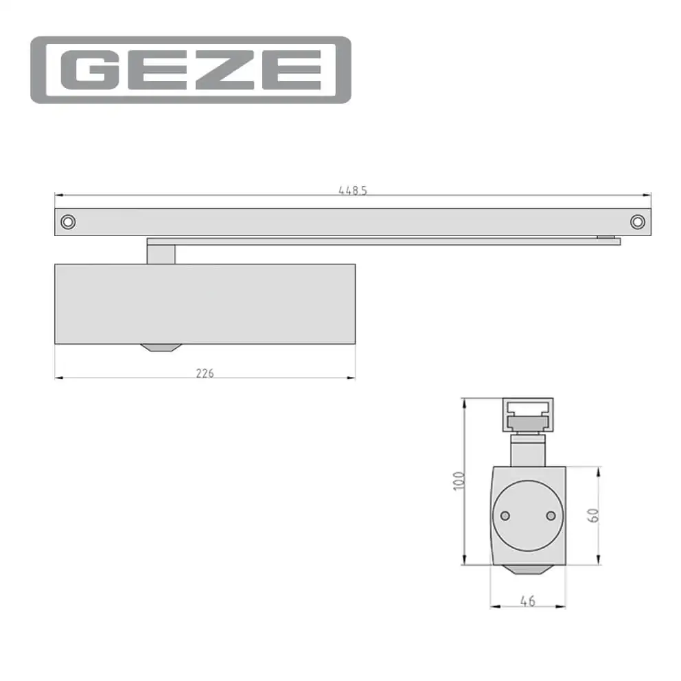 GEZE TS 3000V Türschließer – Bild 2