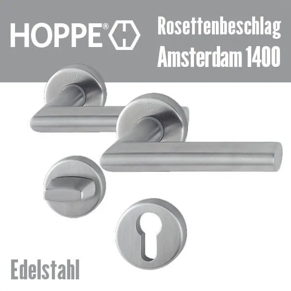 Hoppe Amsterdam Edelstahl – Bild 10