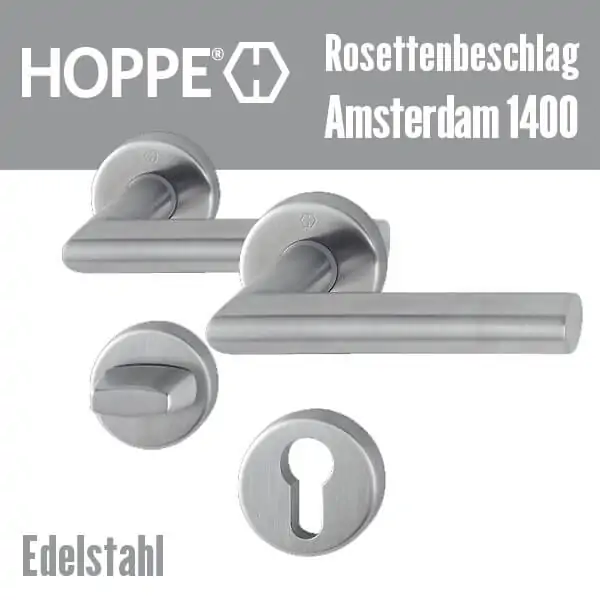 Hoppe Amsterdam Edelstahl – Bild 10