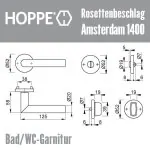 Hoppe Amsterdam Edelstahl – Bild 9