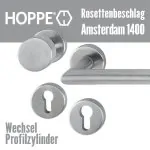 Hoppe Amsterdam Edelstahl – Bild 7