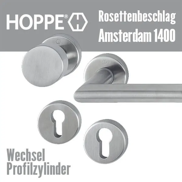 Hoppe Amsterdam Edelstahl – Bild 7