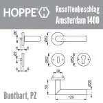 Hoppe Amsterdam Edelstahl – Bild 2
