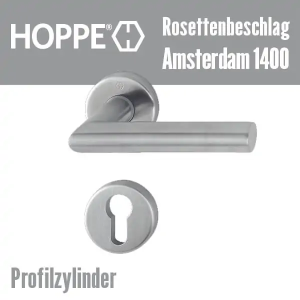 Hoppe Amsterdam Edelstahl – Bild 5