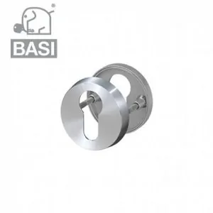 Basi ZBR 3110 Rosettenpaar Edelstahl
