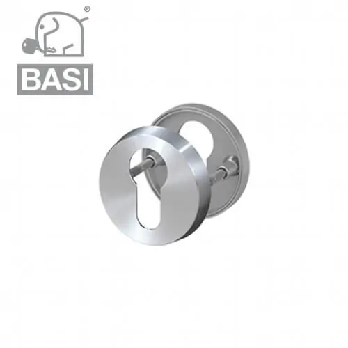 Basi ZBR 3110 Rosettenpaar Edelstahl