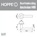 Hoppe Amsterdam Edelstahl – Bild 3
