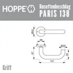 Hoppe Paris 138 Edelstahl – Bild 4