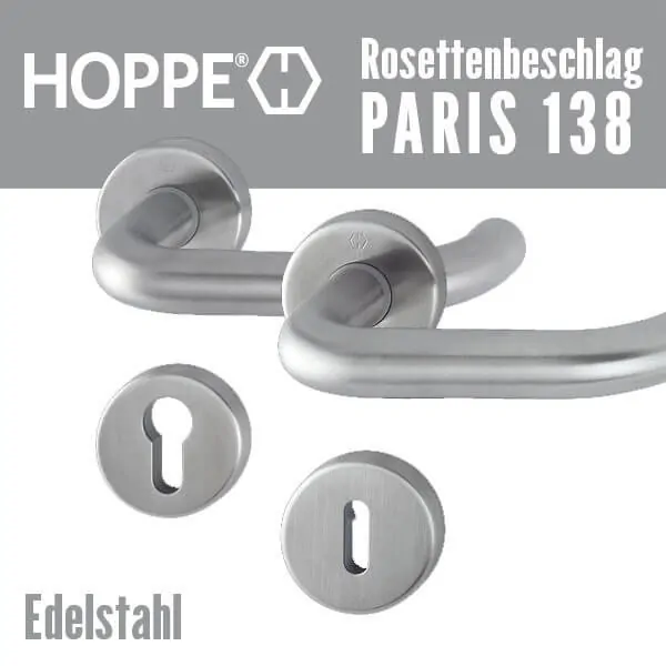 Hoppe Paris 138 Edelstahl – Bild 10
