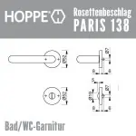 Hoppe Paris 138 Edelstahl – Bild 2